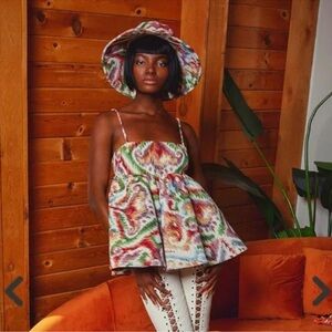 Autumn Adeigbo Multicolor Top